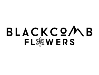 Blackcomb Flowers logo design by abss