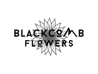 Blackcomb Flowers logo design by sakarep