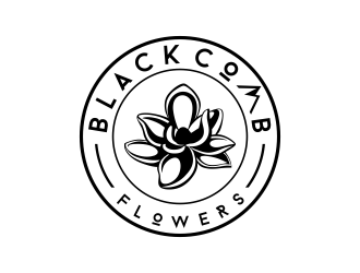 Blackcomb Flowers logo design by oke2angconcept