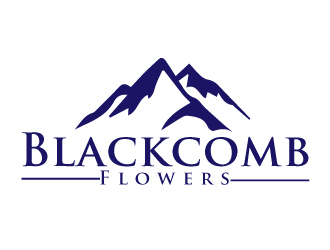 Blackcomb Flowers logo design by ElonStark