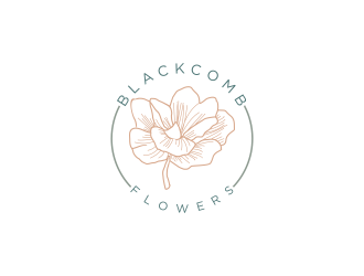 Blackcomb Flowers logo design by RIANW
