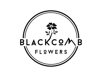 Blackcomb Flowers logo design by oke2angconcept