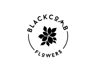 Blackcomb Flowers logo design by graphica