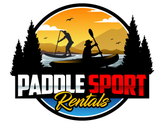 Paddle Sport Rentals  logo design by LucidSketch