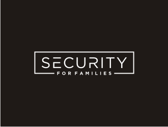 Security for Families logo design by Arto moro
