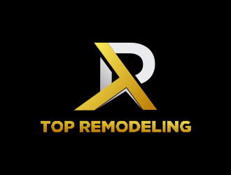 TOP REMODELING logo design by Mahrein