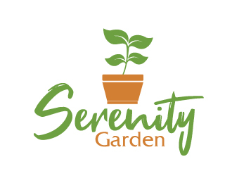 Serenity Garden  logo design by ElonStark