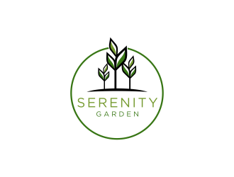 Serenity Garden  logo design by Msinur