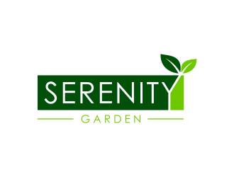 Serenity Garden  logo design by GassPoll