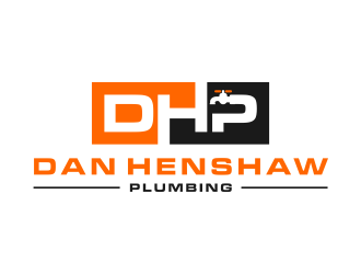 DHP Dan henshaw plumbing  logo design by GassPoll