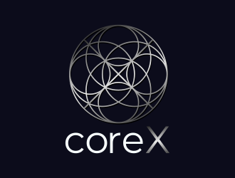 CoreX logo design by berkahnenen