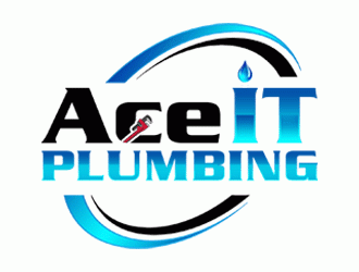 Ace It Plumbing logo design by Bananalicious