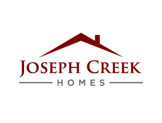 Joseph Creek Homes logo design by labo