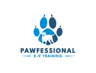 Pawfessional K-9 Training logo design by NadeIlakes