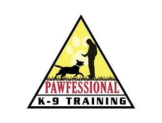 Pawfessional K-9 Training logo design by LogoQueen