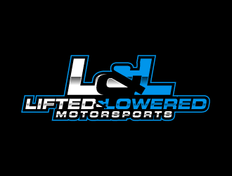 Lifted & Lowered Motorsports logo design by torresace