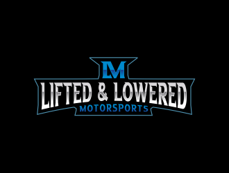 Lifted & Lowered Motorsports logo design by ngattboy