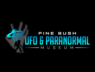Pine Bush UFO & Paranormal Museum logo design by jaize