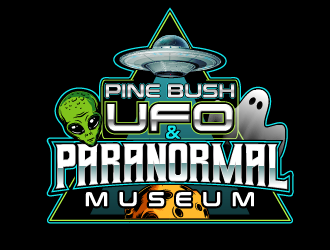 Pine Bush UFO & Paranormal Museum logo design by axel182