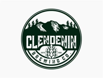 Clendenin Brewing Co. logo design by Alfatih05
