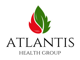 Atlantis Health Group logo design by jetzu