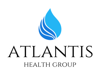 Atlantis Health Group logo design by jetzu