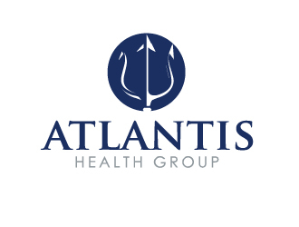Atlantis Health Group logo design by Marianne