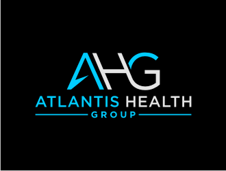 Atlantis Health Group logo design by Artomoro