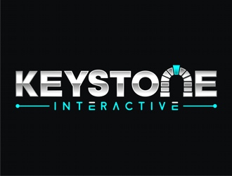 Keystone Interactive  logo design by coco
