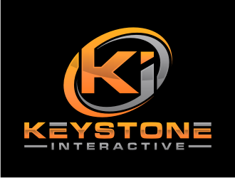 Keystone Interactive  logo design by Artomoro
