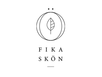 Fika Skön logo design by Ksana