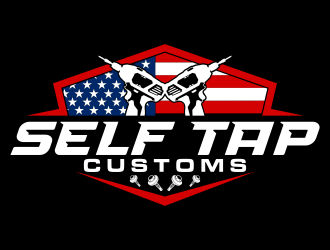 Self Tap Customs logo design by almaula