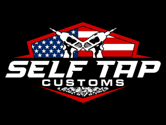 Self Tap Customs logo design by almaula