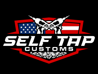 Self Tap Customs logo design by almaula