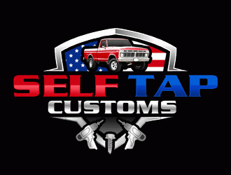 Self Tap Customs logo design by Bananalicious
