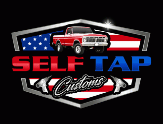 Self Tap Customs logo design by Bananalicious