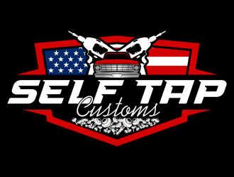 Self Tap Customs logo design by almaula