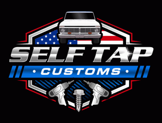 Self Tap Customs logo design by Bananalicious