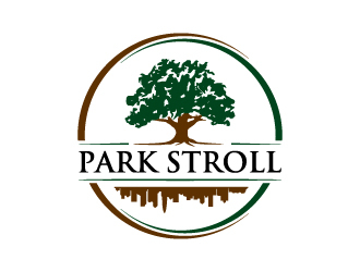 Park Stroll logo design by wongndeso