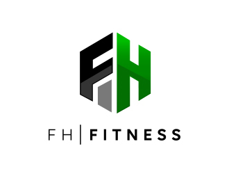FH Fitness logo design by adm3