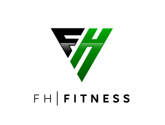 FH Fitness logo design by adm3