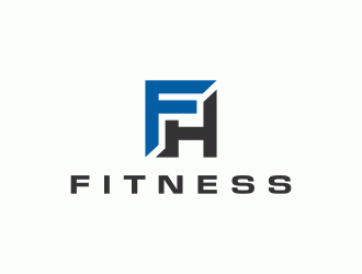 FH Fitness logo design by SelaArt