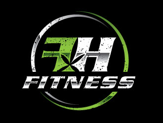 FH Fitness logo design by REDCROW