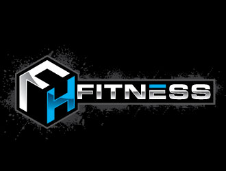FH Fitness logo design by REDCROW