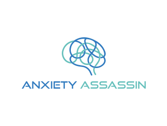 Anxiety Assassin logo design by dddesign