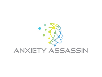 Anxiety Assassin logo design by dddesign