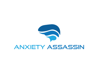 Anxiety Assassin logo design by dddesign