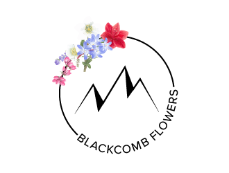 Blackcomb Flowers logo design by czars