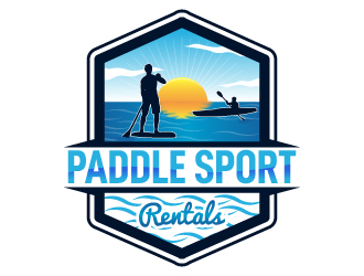 Paddle Sport Rentals  logo design by Suvendu