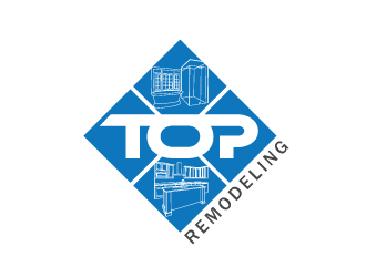 TOP REMODELING logo design by yurie